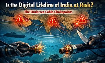 Is Digital Lifeline of India at Risk? The Undersea Cable Chokepoints